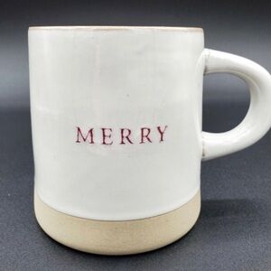 Hearth & Hand with Magnolia “MERRY” Stoneware Mug 16oz